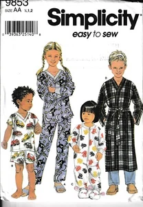 Unisex Baby Toddler Childs Loungewear Sleeper Top Pants Shorts Robe 6mths-1-2yrs - Picture 1 of 5