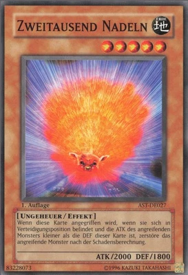 YuGiOh Zweitausend Nadeln AST-DE027 Common NM unl. - Bild 1 von 2