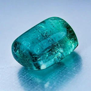 12.40CT Gorgeous! Stunning!! Afghan Greenish Blue Tourmaline Cabochon. - Picture 1 of 3