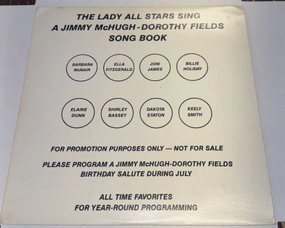 Lady All Stars Sings Jimmy McHugh LP promo Ella Fitzgerald, Joni James, Holiday Foto 1 de 4