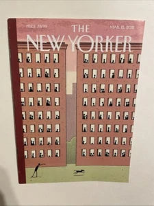 THE NEW YORKER Magazin 15. März 2021 COVER Tom Gauld „CAPTIVE PUBLIKUM“ - Bild 1 von 17