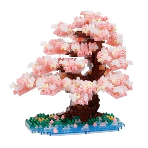 Nanoblock NBM-048 Yoshino Cherry Somei Yoshino 990pieces Kawada SAKURA - Picture 1 of 7