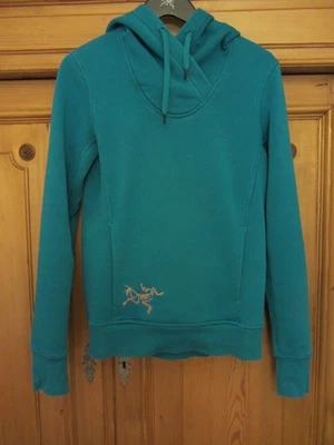 Arcteryx  Hoodie mit Kapuze - gut erhalten - Gr.  S/M - Türkis Blau - Bild 1 von 4
