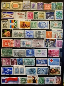 Lots Stamps CANADÁ..Used Collection (Lots #1313) - Picture 1 of 5