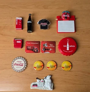 Coca-Cola  13 seltene Coke Kühlschrank Magnete - Bild 1 von 9