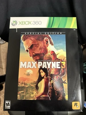Nuevo Max Payne 3: Figura Edición Especial (Microsoft Xbox 360) Juego Sellado de Fábrica Foto 1 de 4