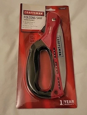 NEW Vintage Craftsman 8 inch Folding Saw 83467 Made in China - Image 1 of 4