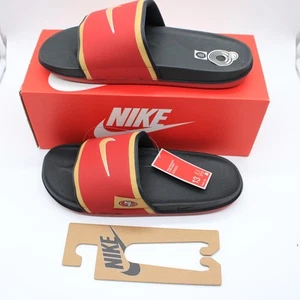 Nike Offcourt NFL San Francisco 49ers Slide Gym Rosso FN2631-600 Uomo - Foto 1 di 12