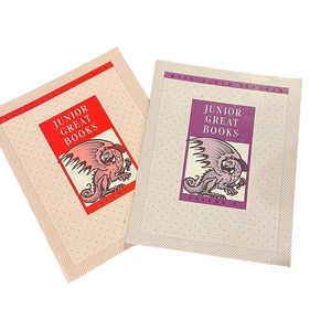 Junior Great Books Read-A-Loud Program, Dragon Series Vol 1 & Vol 2 Home School - Imagen 1 de 3