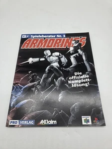 Armorines Spieleberater Lösungsbuch Nintendo 64 N64 PlayStation 1 Ps1  - Bild 1 von 4
