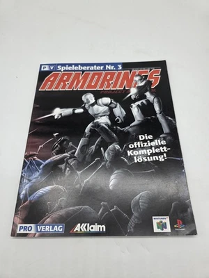 Armorines Spieleberater Lösungsbuch Nintendo 64 N64 PlayStation 1 Ps1  - Bild 1 von 4