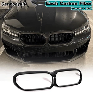 Parrilla frontal de carbono DRY parrilla de radiador parrilla de riñón se adapta a BMW M5 F90 LCI 2021-24 - Imagen 1 de 11