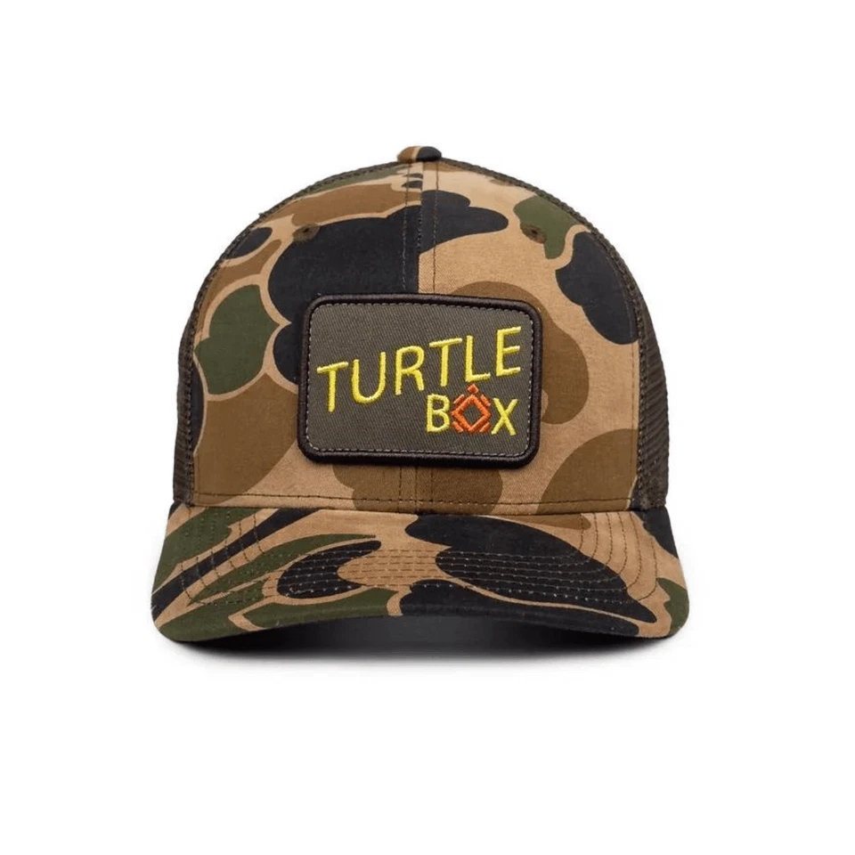 Шляпа дальнобойщика камуфляжная повседневная Turtlebox - старая камуфляжная - Изображение 1 из 1