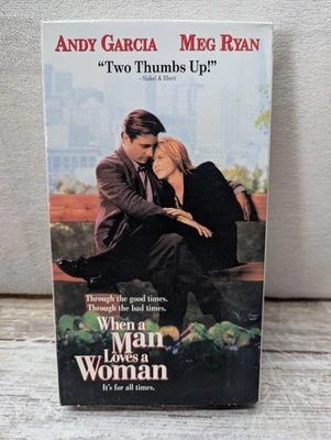 When a Man Loves a Woman (VHS, 1994) Meg Ryan, Andy Garcia Movie  Foto 1 de 3