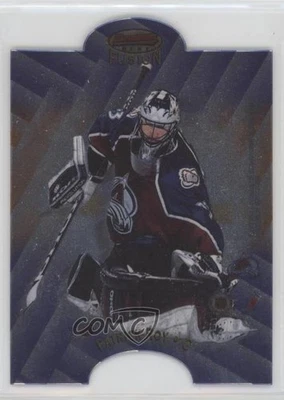 1998-99 Bowman's Best Mirror Image Fusion Patrick Roy Tyler Moss #F10 HOF - Image 1 of 2