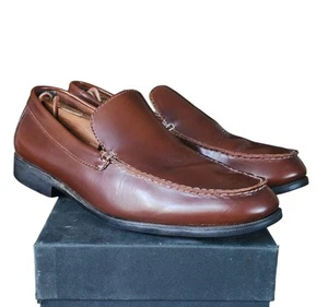 Sebago Cambridge Leather Moc - Size 9.5 M - British Tan - Picture 1 of 11