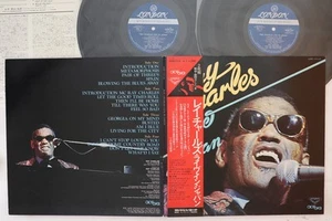 2LP RAY CHARLES Live In Japan GSW5356 LONDON JAPAN OBI - Imagen 1 de 1