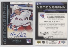 2006-07 Upper Deck Black Diamond Gemography Petr Prucha #G-PP Auto