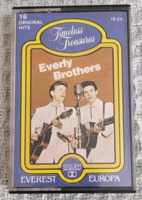 1983 Timeless Treasures Everly Brothers Cassette. Tested Quality Sound - Image 1 of 4