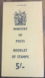 Rhodesia 1968 - 5 shilling booklet - containig blocks of 1d, 2d & 3d SG397/9 - Picture 1 of 2