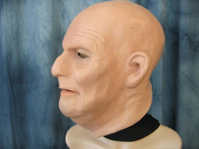 Latexmaske WALTER - Latex Gummi Maske Männermaske Effekt Gesicht Mann Maske - Bild 1 von 4