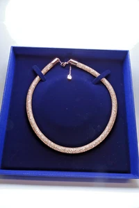 Swarovski Stardust Crystals Deluxe 3D Rose Gold-Tone Necklace - 5171532 - Picture 1 of 3