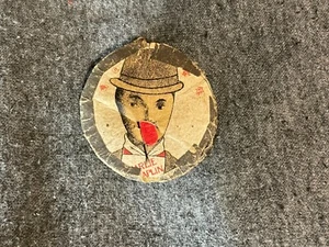 Charlie Chaplin Mechanical Doll Face Japan Toy Antique Early 1900's 1920's Vtg - Picture 1 of 3