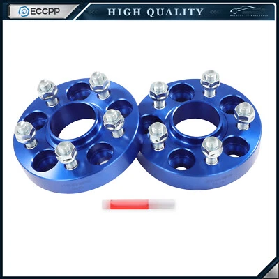 2 piezas espaciadores de rueda centrados en el cubo 1" 5x100 12x1,25 para Subaru Forester 1998-2018 Foto 1 de 4