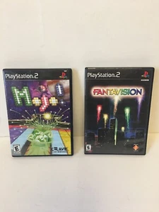 Lot 2 Playstation 2 (fantavision/mojo) Puzzle games Complete - Picture 1 of 4