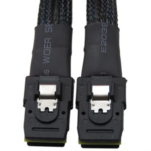 MiniSAS SFF-8087 to SFF8087 Mini SAS 36 Pin to Mini SAS 36P 6G/S Data Cable 1m - Bild 1 von 6