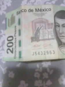 200 Doscientos Pesos 2017 SERIE BM - Picture 1 of 6