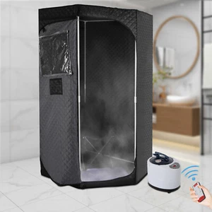 1500W Tragbare Dampfsauna Abnehmen Sauna Steamer Persönlich Home Spa Room 220V - Bild 1 von 15