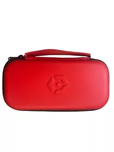 Gioteck Red Carry Case Storage For Nintendo Switch Lite - Picture 1 of 7