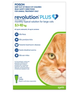`Revolution + para gatos grandes 5 - 10Kg (verde) paquete de 3 - Imagen 1 de 1