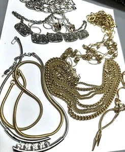 Vintage Halskette Set Sarah Coventry Monet MultiChain 8 Stück Ketten - Bild 1 von 14