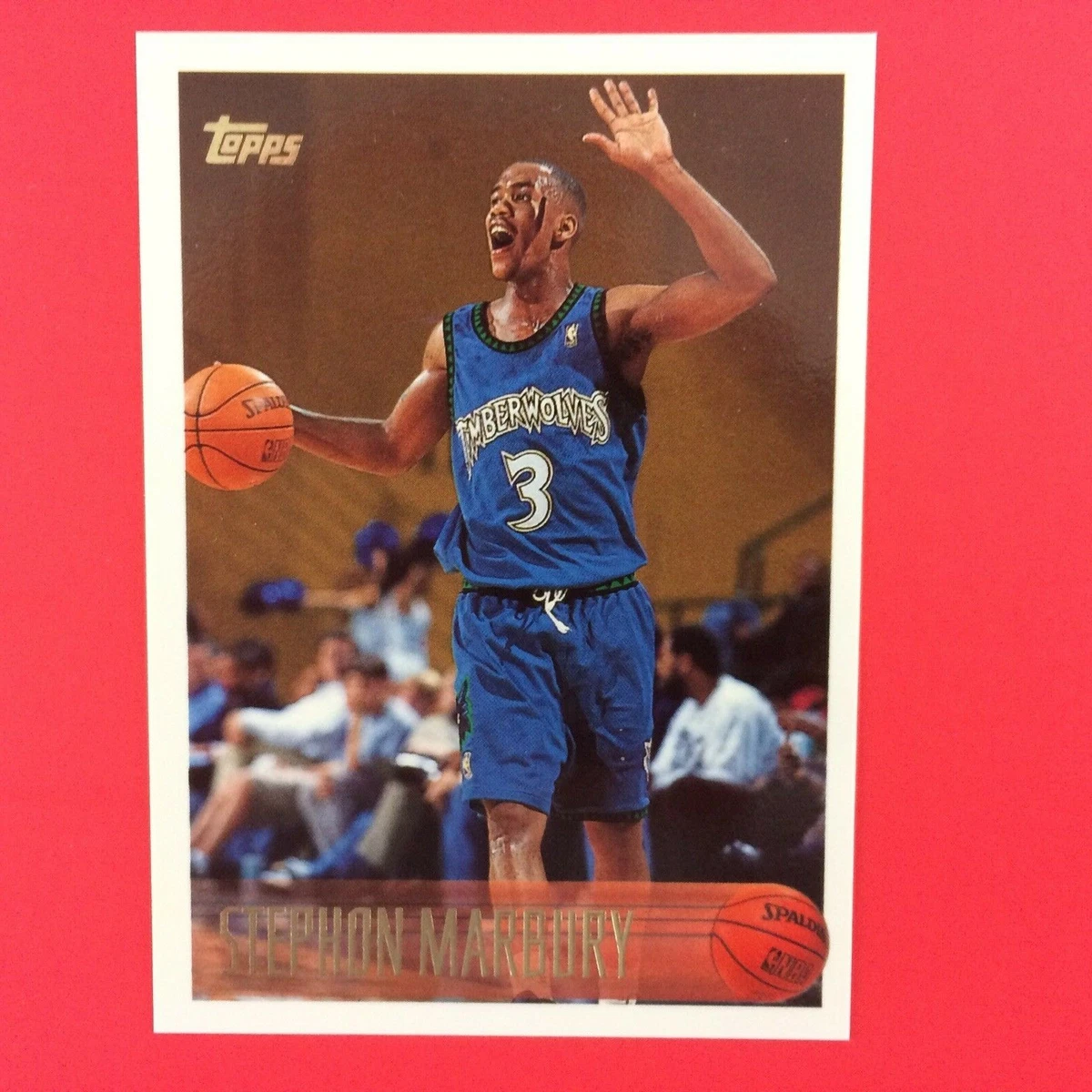 Topp Minnesota Timberwolves Stephon Marbury Basketball Trading