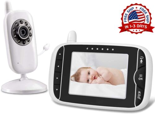 Baby Videomonitor mit Kamera Audio Nachtsicht Babyphone Kamera