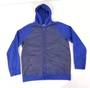 Rock & Republic Men's Classic Hooded Jacket Pockets Size XXL Blue Cotton - Picture 1 of 11