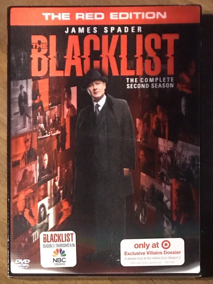 The Blacklist Complete Second 2nd Season DVD Target