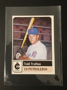 1991-92 Venezuelan Winter League Sticker Todd Trafton RC #178