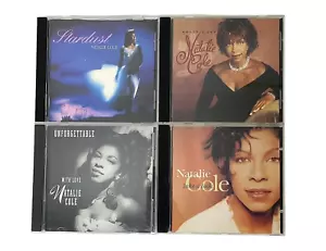 Natalie Cole CD Lot of 4 - Holly & Ivy, Stardust, Unforgettable & Take A Look VG - Picture 1 of 10