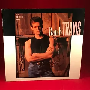 RANDY TRAVIS No Holdin' Back 1989 UK PROMO Vinyl LP + INNER EXCELLENT CONDITION - Picture 1 of 6