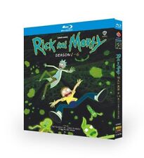 Rick and Morty Season 1-6 Blu-ray 4 Disc TV Series All Region free English Boxed