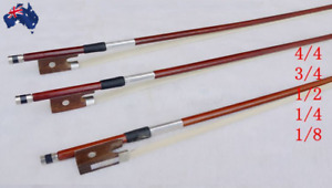 Adjustable Violin Bow For Violin 4/4; 3/4; 1/2; 1/8 ;1/4 Real Horse Hair NEW