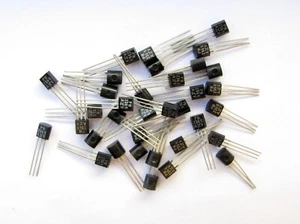 5 pcs PN2369A LOW HFE transistor Mistral for fuzz pedals BJT NPN 15V 0.2A TO-92 - Picture 1 of 1