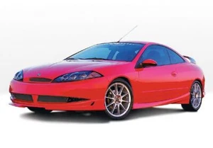 W-TYPE SIDE SKIRTS FOR 1999-2002 Mercury Cougar 2dr - Picture 1 of 1