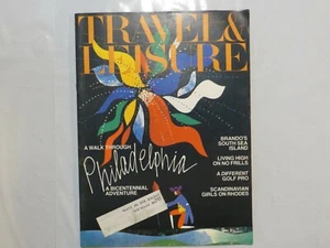 Travel Leisure July 1975 Philadelphia Brando South Sea Girls on Rhodes AT - Picture 1 of 1