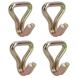 4x Correa de trinquete Gancho de anclaje Anillo de amarre Coche Transportador Enlace Resistente - Imagen 1 de 1