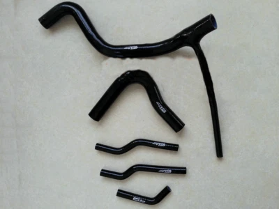 Manguera de radiador de silicona negra compatible con 1976-1981 mg MGB GT ROADSTER 1.8 1978 1979 Foto 1 de 4