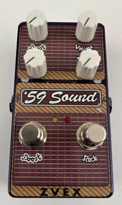 Z.Vex Effects Vertical '59 Sound Distortion Guitar Pedal Scratch and Dent - Image 1 of 4